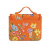 Image of Brighton French Garden Belle Flap Bag - Orange/Multicolor