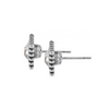 Image of Brighton Sparkle Square Mini Post Earring