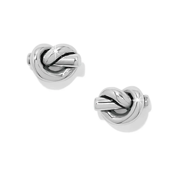 Brighton Interlok Single Knot Mini Post Earring