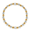 Image of Brighton Meridian Petite Two-Tone Stretch Bracelet