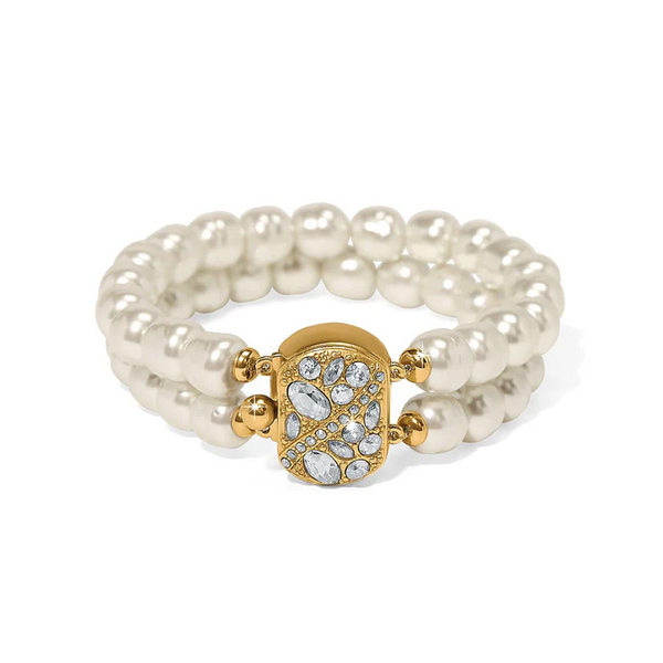 Brighton Trust Your Journey Double Pearl Bracelet