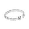 Image of Brighton Hugs & Kisses Open Hinged Bangle