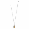Image of Brighton Mosaic Nova Tag Necklace