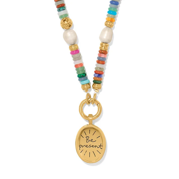 Brighton Kosmos Chroma Token Charm Necklace