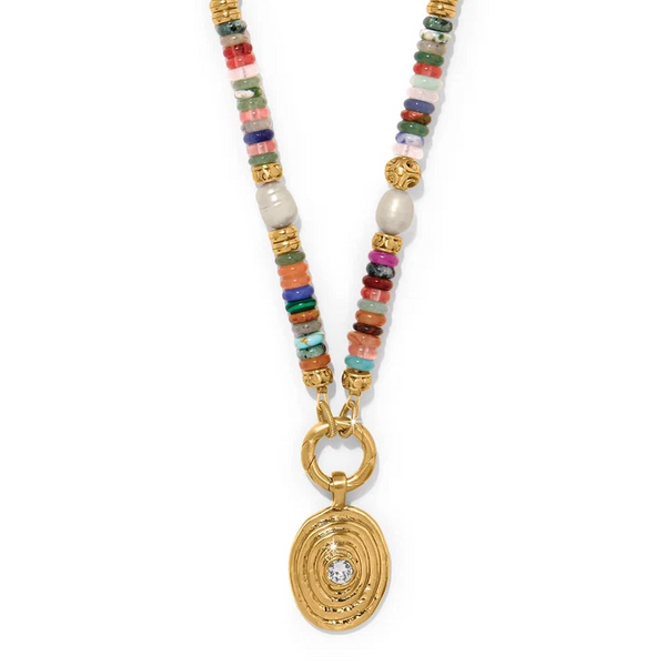Brighton Kosmos Chroma Token Charm Necklace
