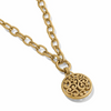 Image of Brighton Contempo Gold Medallion Charm Necklace