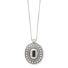 Image of Brighton Pretty Tough Gem Necklace - Silver/Black