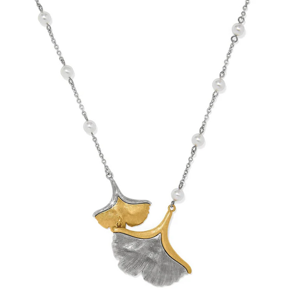 Brighton Everbloom Gingko Pearl Necklace