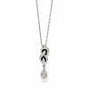 Image of Brighton Interlok Single Knot Drop Necklace