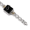 Image of Brighton Interlok Noir Two Tone Smart Watch Band