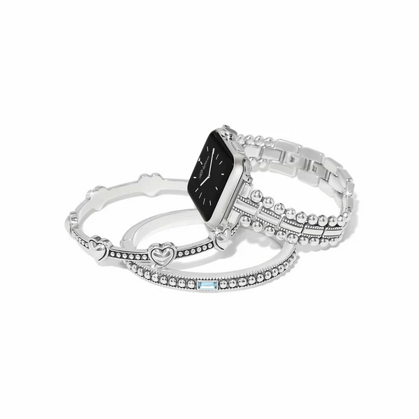Brighton Pretty Tough Silver Smart Watch Band