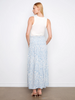 Image of Charlie B Brielle Floral Print Convertible Skirt/Dress - Blue