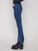 Image of Charlie B Bootcut Tulip Hem Jean - Indigo