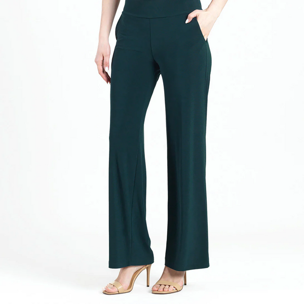 Clara Sunwoo Palazzo Pant - Hunter Green