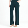 Image of Clara Sunwoo Palazzo Pant - Hunter Green