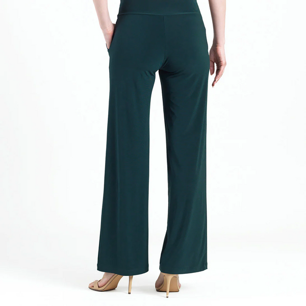 Clara Sunwoo Palazzo Pant - Hunter Green