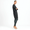 Image of Clara Sunwoo Kaftan Pocket Dress - Black