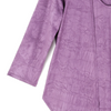 Image of Clara Sunwoo Textured Silky Knit 3 Piece Set - Plum