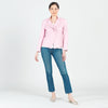 Image of Clara Sunwoo Liquid Leather Jacket - Pink
