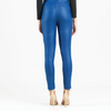 Image of Clara Sunwoo Liquid Leather Signature Skinny Pocket Pant - Cobalt