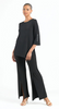 Image of Clara Sunwoo Pearl Sleeve Detail Tunic - Black