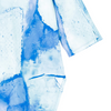 Image of Clara Sunwoo Asymmetric Reverse Hi-Low Watercolor Print Tunic - Blue/Multicolor
