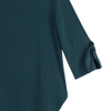 Image of Clara Sunwoo Bell Sleeve Tie Cuff Tunic - Green