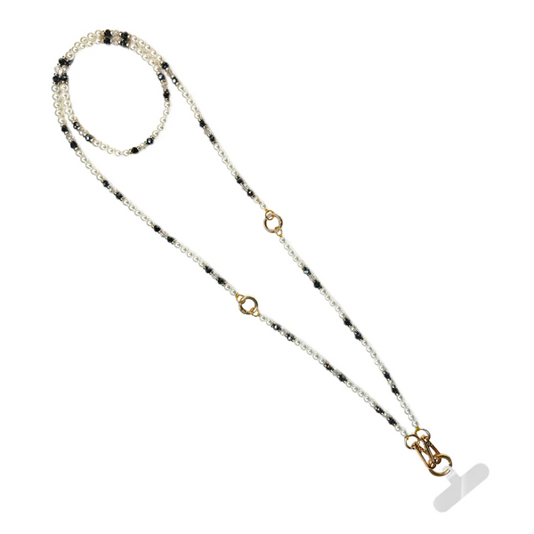 Save the Girls Clip & Go Beaded Strap - Midnight Blue Pearl