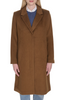 Image of Cole Haan Slick Wool Blend Walker Coat - Tobacco