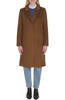 Image of Cole Haan Slick Wool Blend Walker Coat - Tobacco
