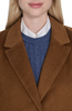 Image of Cole Haan Slick Wool Blend Walker Coat - Tobacco