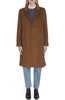 Image of Cole Haan Slick Wool Blend Walker Coat - Tobacco
