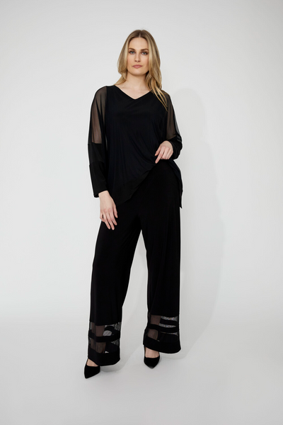 Compli K Sheer Panel Pant - Black
