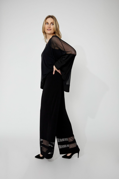 Compli K Sheer Panel Pant - Black