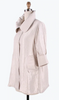 Image of Damee Shimmer Swing Jacket - Pearl White