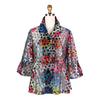 Image of Damee Sequin Scale Mesh Jacket - Multicolor