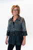Image of Damee Two Tone Soutache Jacket - Silver/Gray
