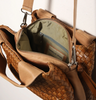Image of Daniella Lehavi Medium Eveline Woven Italian Leather Satchel - Caramel