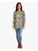 Image of Dantelle Long Sleeve Foil Print Knit Top - Snake *Take an EXTRA 1/2 Off*