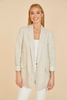 Image of Dolce Cabo Open Front Linen Blazer - Linen