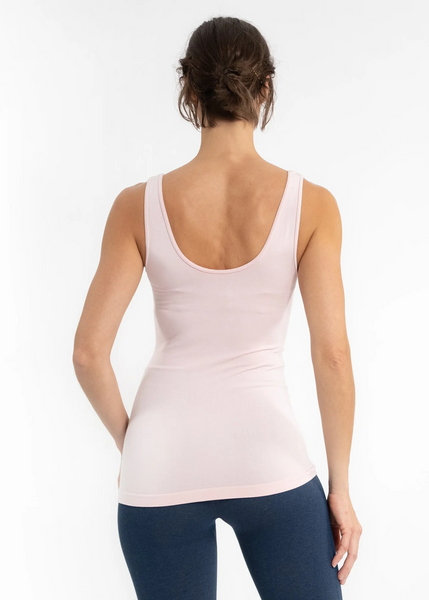 Elietian Reversible Tank Regular Fit - Blush Pink