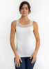Image of Elietian Reversible Inset Lace Top Regular Fit - White
