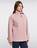 Image of Ellen Tracy Twill A-Line Peacoat - Calamine