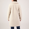Image of Ellen Tracy Cozy Teddy Coat - Cream