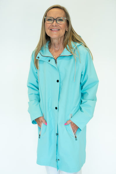 Fashion Concepts Magic Raincoat - Aqua *Take an Extra 20% Off*