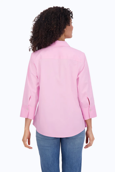 Foxcroft Mary Stretch Non-Iron Shirt - Bubblegum Pink