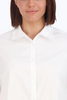 Image of Foxcroft Dianna Plus Size Cotton Essential Pinpoint Non-Iron Shirt - White