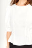 Image of Frank Lyman Puff Sleeve Top - Off White