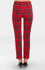 Image of Gretchen Scott Duke of York Pull On Pant - Red/Multicolor