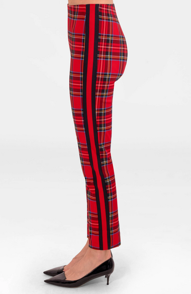 Gretchen Scott Duke of York Pull On Pant - Red/Multicolor